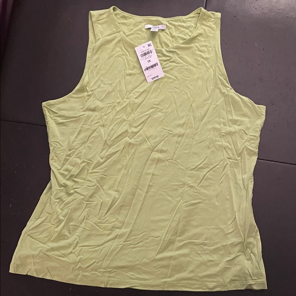 Lime Green Tank Top